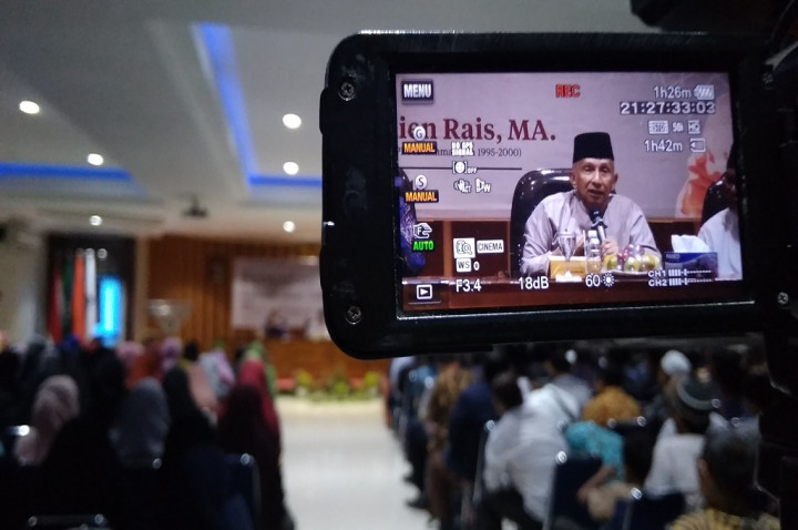Amien Rais Enggan Jawab Desakan untuk Mundur