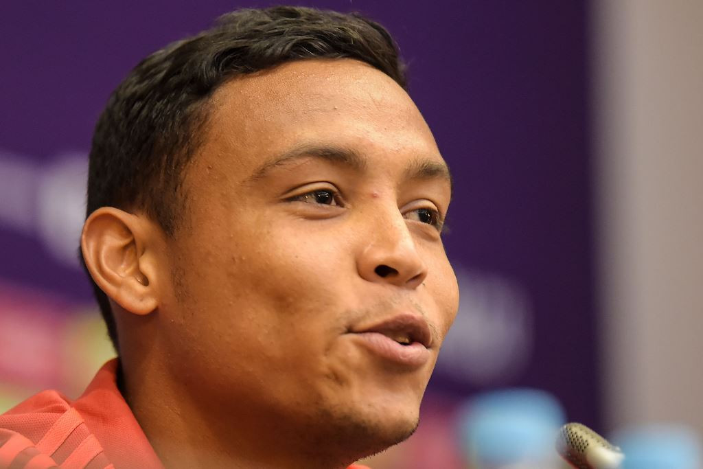 Penyerang Sevilla, Luis Muriel, hampir dipastikan bergabung dengan Fiorentina (AFP/Luis Acosta)