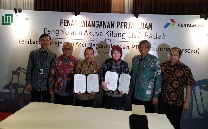 LMAN dan Pertamina Sepakati Skema Baru Pengelolaan Kilang Badak LNG