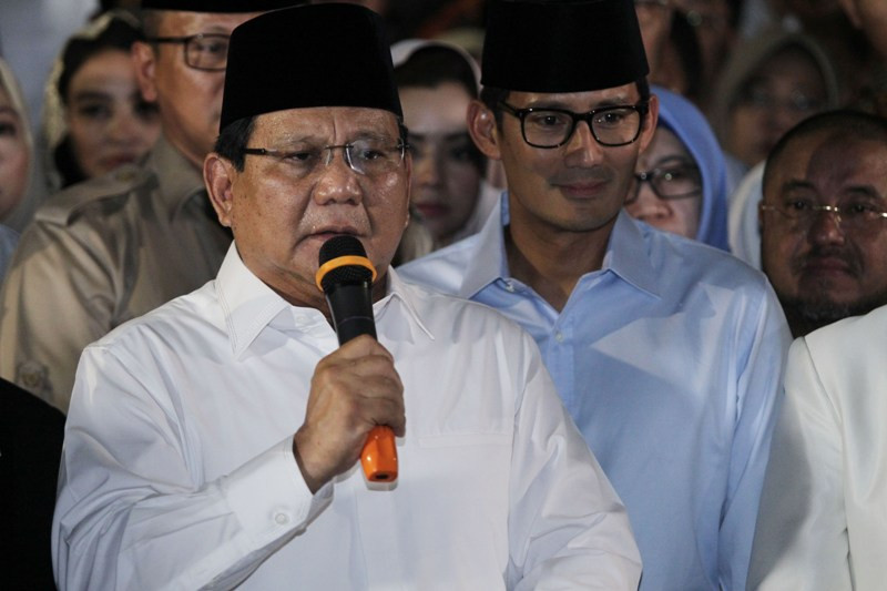Prabowo. MI/PIUS ERLANGGA.