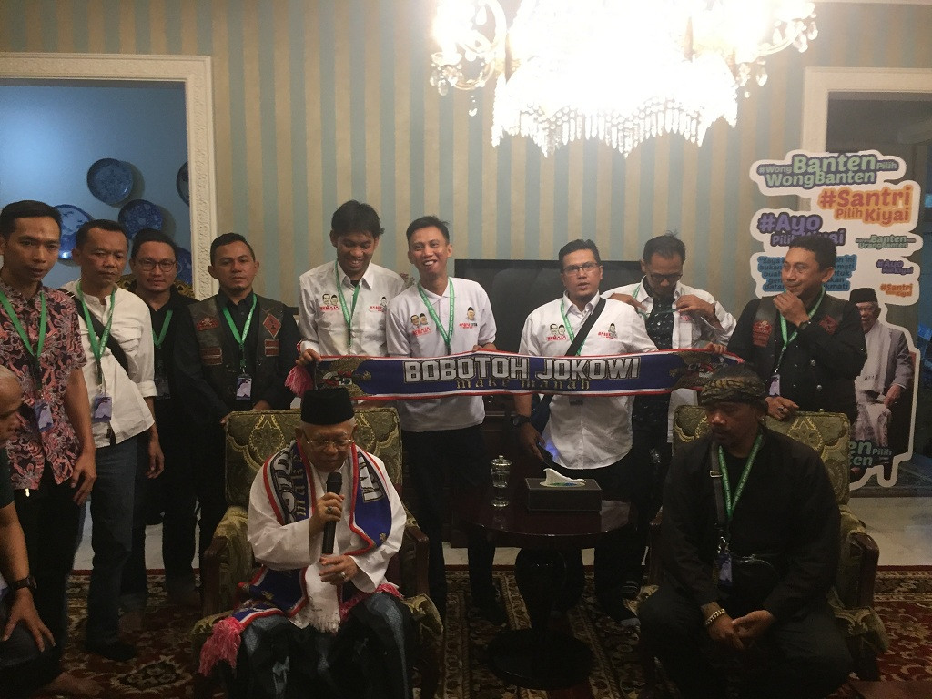 Ma'ruf Dapat Dukungan Bobotoh