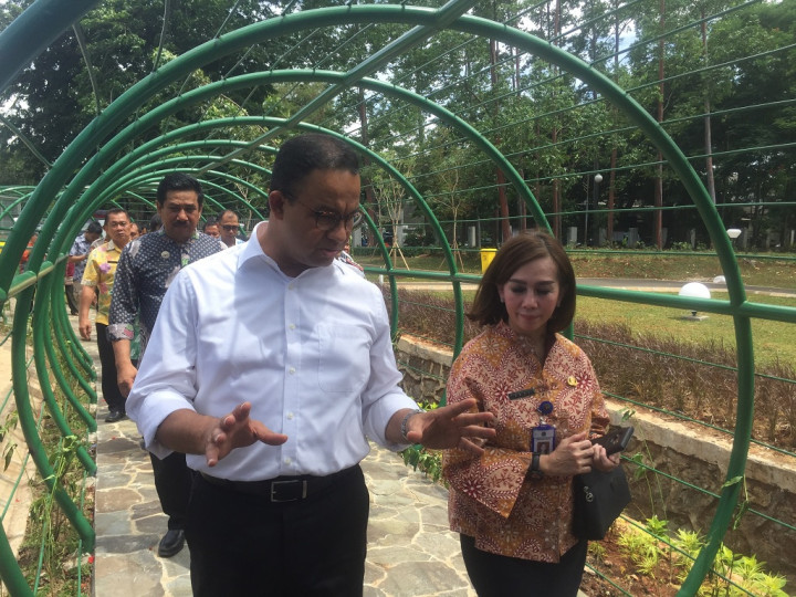 Anies Ingin Taman Tebet Jadi Percontohan