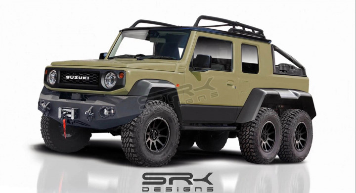 Monster Roda Enam Suzuki Jimny