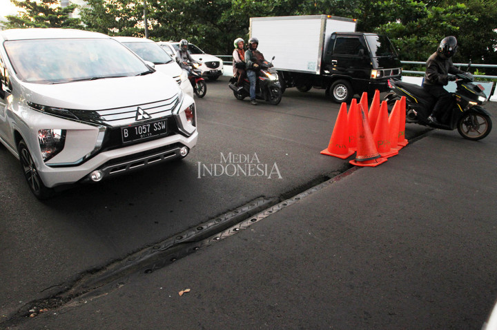 Flyover Kemayoran Alami Perenggangan