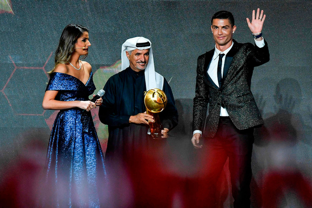 Ronaldo Jadi Pemain Terbaik Dunia Versi Globe Soccer Awards