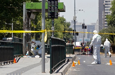 Aksi Terorisme di Chile Lukai Lima Orang
