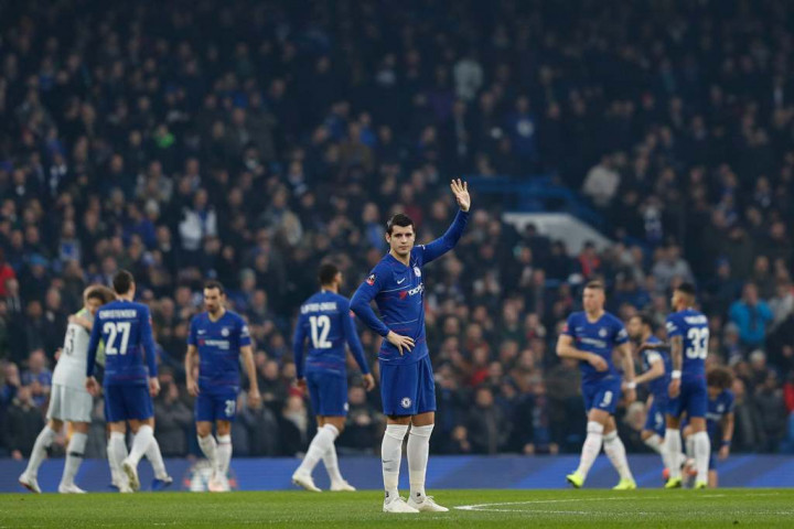 Sepasang Gol Morata Bawa Chelsea ke Putaran 4 Piala FA