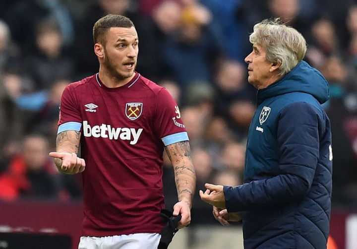 West Ham Menang, Pellegrini Salah Paham dengan Arnautovic