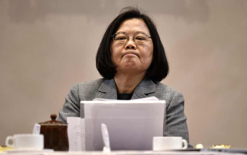 Presiden Taiwan Tsai Ing-Wen. AFP/Sam Yeh.