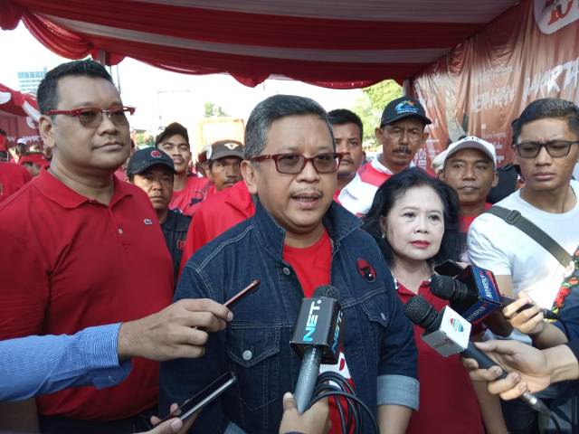 Hasto: Jokowi-Ma'ruf Relevan Dipilih