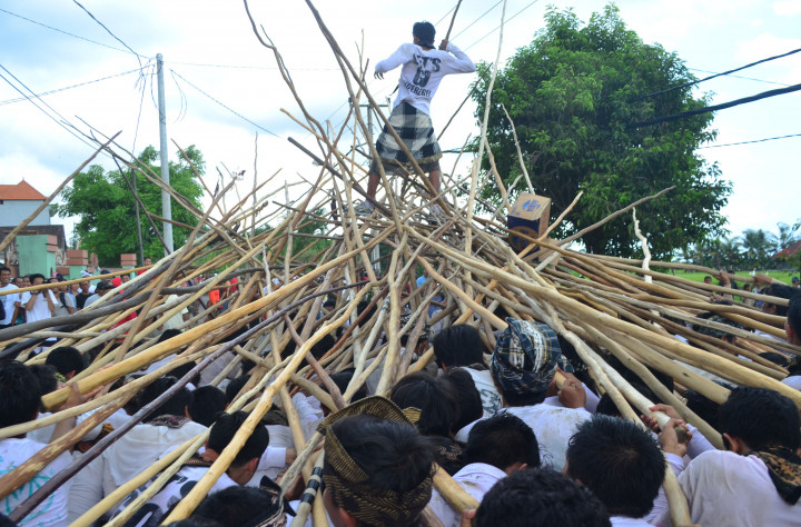 Keunikan Tradisi Mekotek di Badung Bali