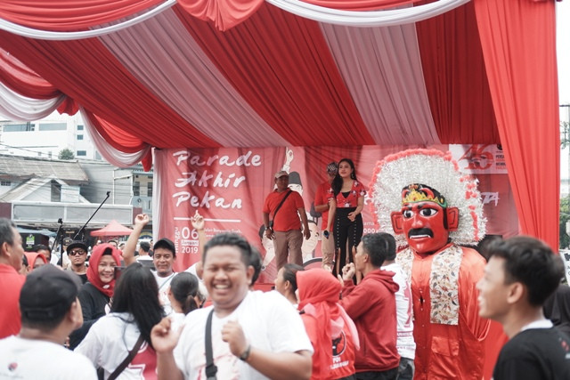 PDI Perjuangan Pamerkan Politik Gembira