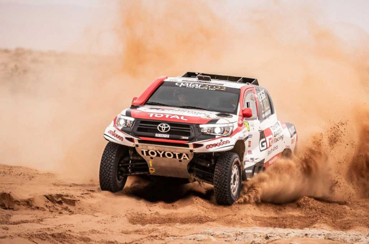Ubah Air Restrictor, Toyota Gazoo Yakin Menang di Dakar Rally