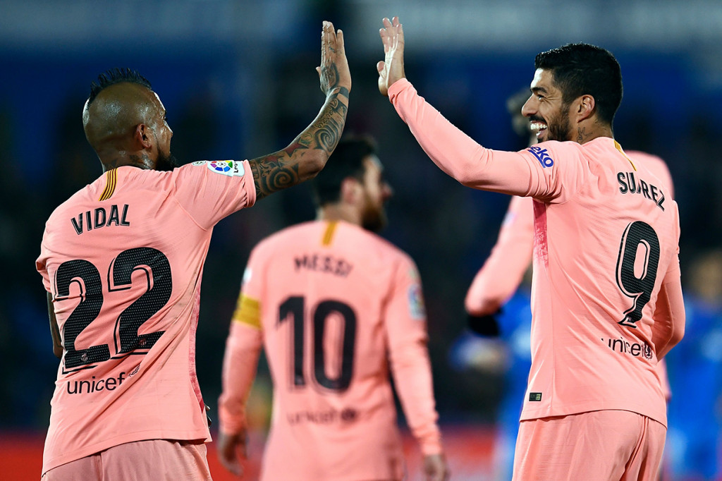 Tekuk Getafe, Barca Kukuh di Puncak Klasemen