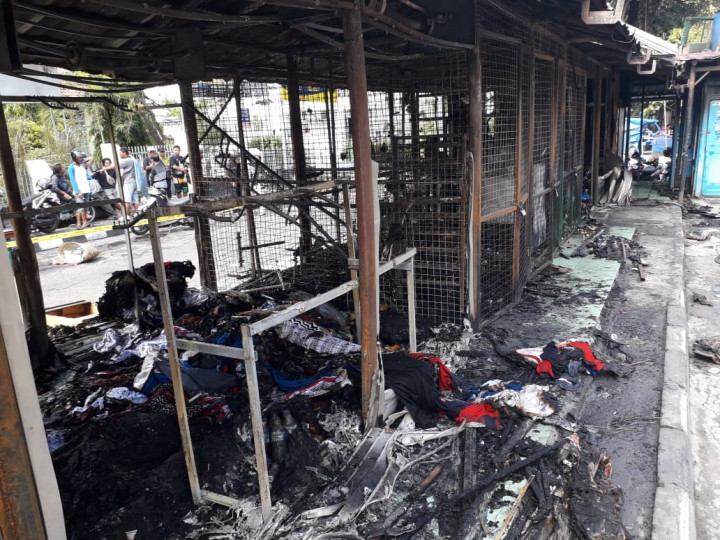 Kerugian Kebakaran Kios di Taman Parkir Senopati Ditaksir Rp1 Miliar