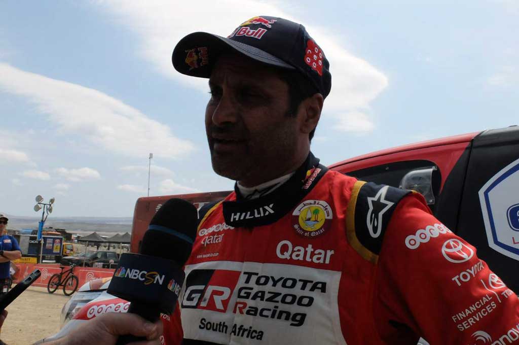Nasser Al-Attiyah. Dakar