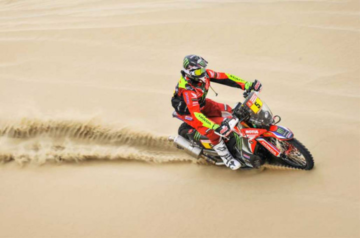 Barreda Gaspol di Etape-1, Pereli KTM Masih Pemanasan