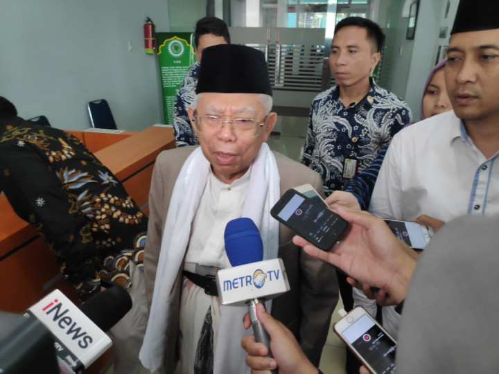 Ma'ruf Amin Doakan Arifin Ilham
