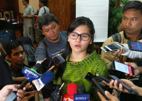 Sekjen PSSI, Ratu Tisha. (Foto: medcom.id/Kautsar Halim)