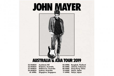 Poster konser John Mayer (Foto: Instagram Third Eye Management)