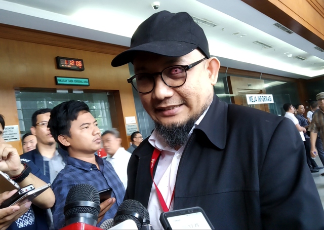 Novel Desak TGPF Teror Pimpinan KPK Dibentuk