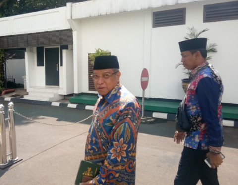Kiai Said Mampir ke Kantor Jusuf Kalla