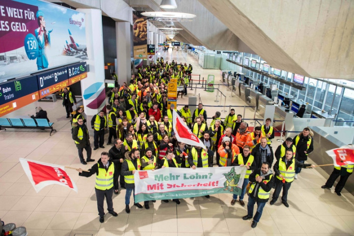 Staf Keamanan Mogok, 640 Penerbangan Jerman Dibatalkan