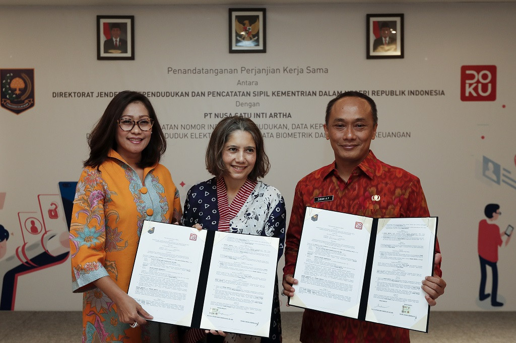 Kerja sama DOKU dan Disdukcapil