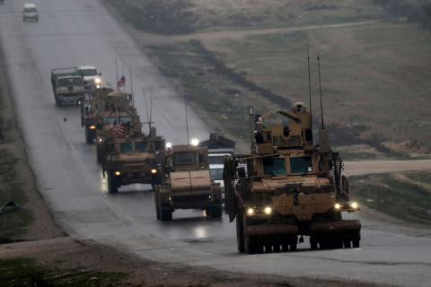 Pasukan AS yang berada di Suriah. (Foto: AFP)