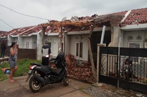 Tak Ada Korban Jiwa Puting Beliung di Rancaekek
