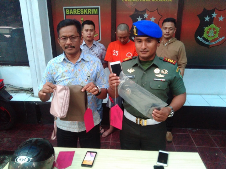 Begal di Bandung Apes Setelah Diburu Polisi dan TNI