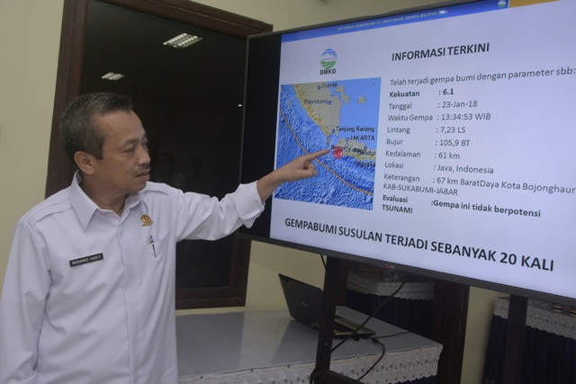 BMKG Pastikan Muka Air Laut Selat Sunda Normal