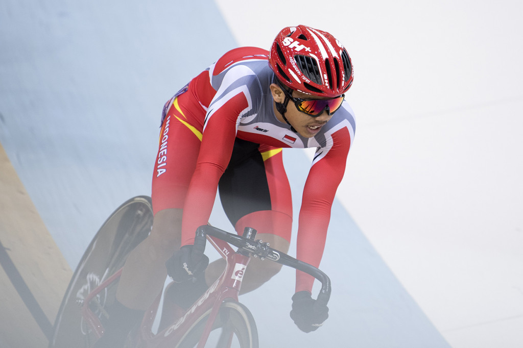 Angga Dwi Wahyu Raih Perak Nomor Omnium Junior Putra