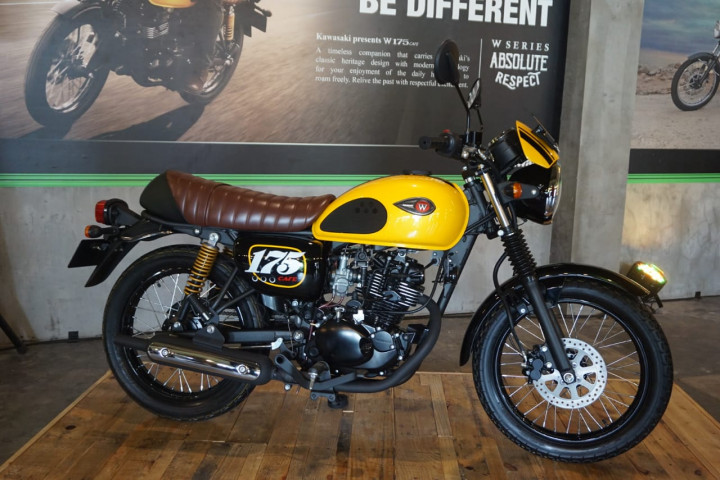 Evolusi Kawasaki W175 jadi Cafe Racer