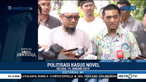 Politisasi Kasus Novel