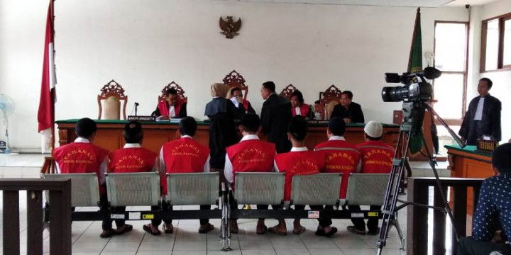 Tujuh Pengeroyok Haringga Sirla Didakwa Pasal Pembunuhan