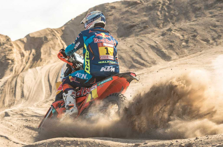 Walkner Menangi Etape-8, Harapan Honda Pupus di 2019