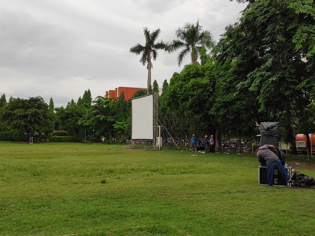 Panitia Siapkan Lokasi Nobar di Belakang Bidakara