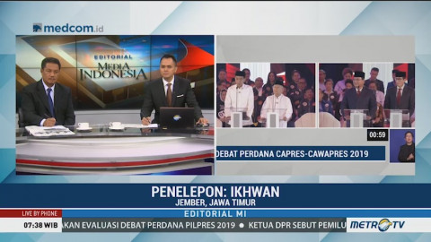 Bedah Editorial MI: Bijak Menilai Debat