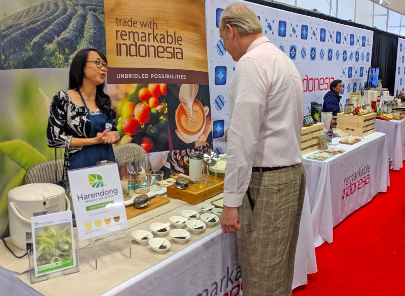 Salah satu produk Indonesia yang dipamerkan di San Francisco, Amerika Serikat. (Foto: Dok. KJRI San Francisco).