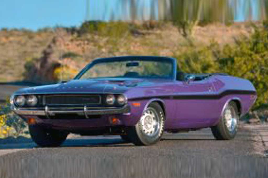 Dodge Hemi Challenger R T Convertible 1970 Klasik nan Keren