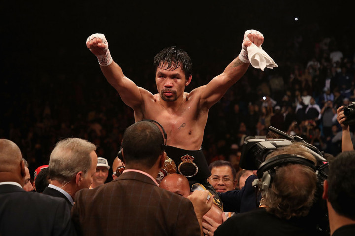 Pacquiao Pertahankan Gelar Juara Welter WBA