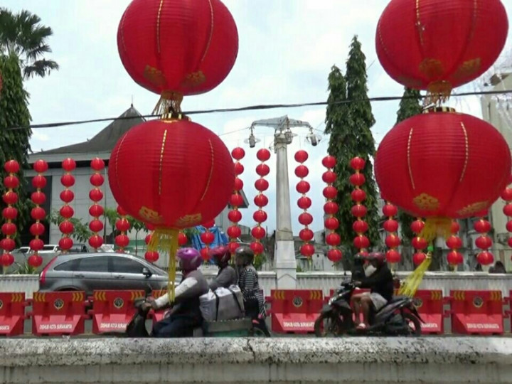 5.000 Lampion Meriahkan Imlek di Solo