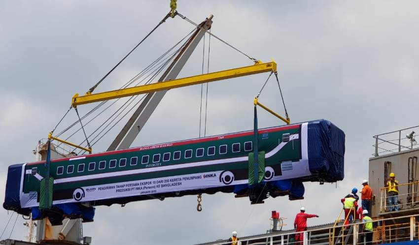?LPEI Kucurkan Rp775,6 Miliar untuk Ekspor PT INKA. (FOTO: dok LPEI)