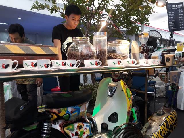 Festival Kopi Nusantara kedua kalinya ini diadakan dalam rangka HUT ke-49 Media Indonesia. (Foto: Dok. Medcom.id/Yatin Suleha)