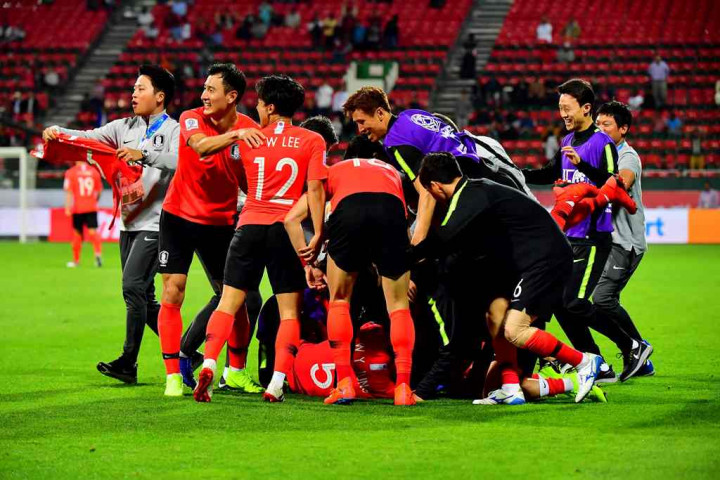 Susah Payah Taklukkan Bahrain, Korsel Lolos ke Perempat Final