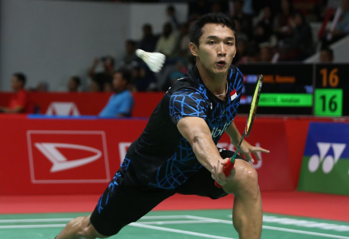 Lawan Cedera, Jonatan Christie Lolos ke 16 Besar Indonesia Masters