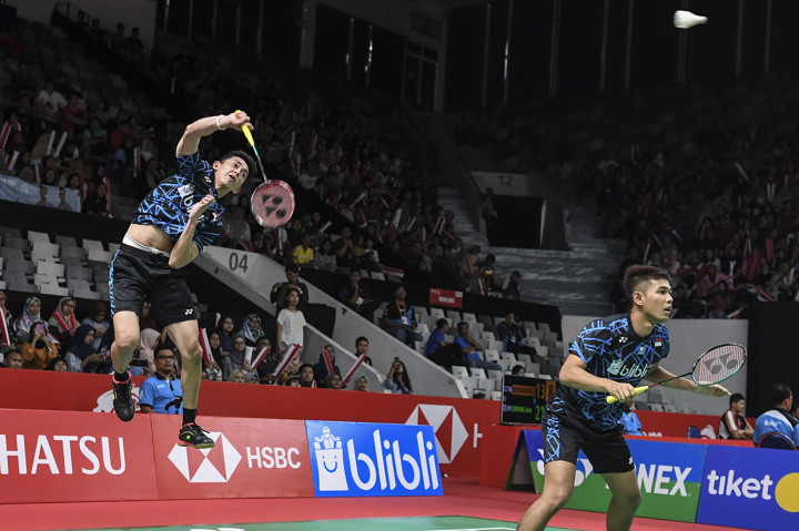 Fajar/Rian dan Ahsan/Hendra Lolos ke Babak Kedua