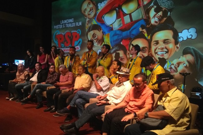 Jumpa pers film PSP Gaya Mahasiswa (Foto: Medcom/Purba)