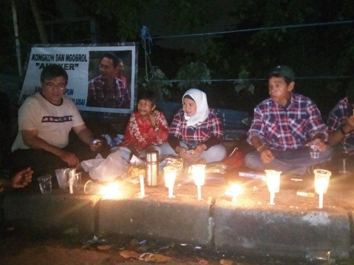 Pendukung Ahok Doa Bersama di Mako Brimob